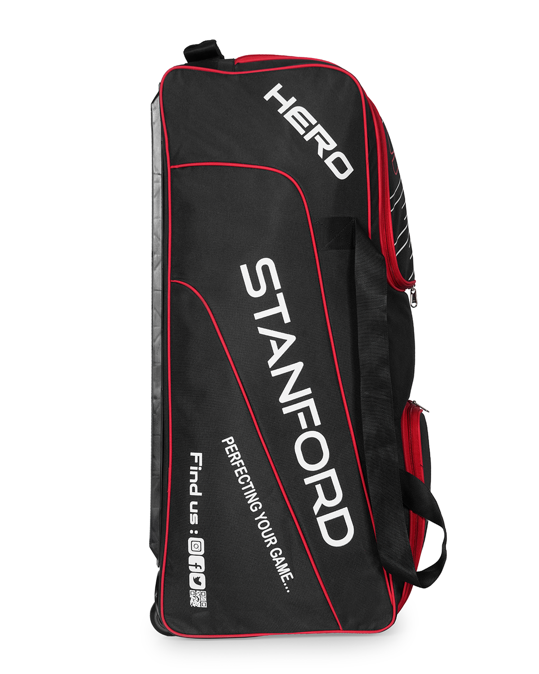 SF Hero Stand Up Cricket Kit Bag - Wheelie - Medium