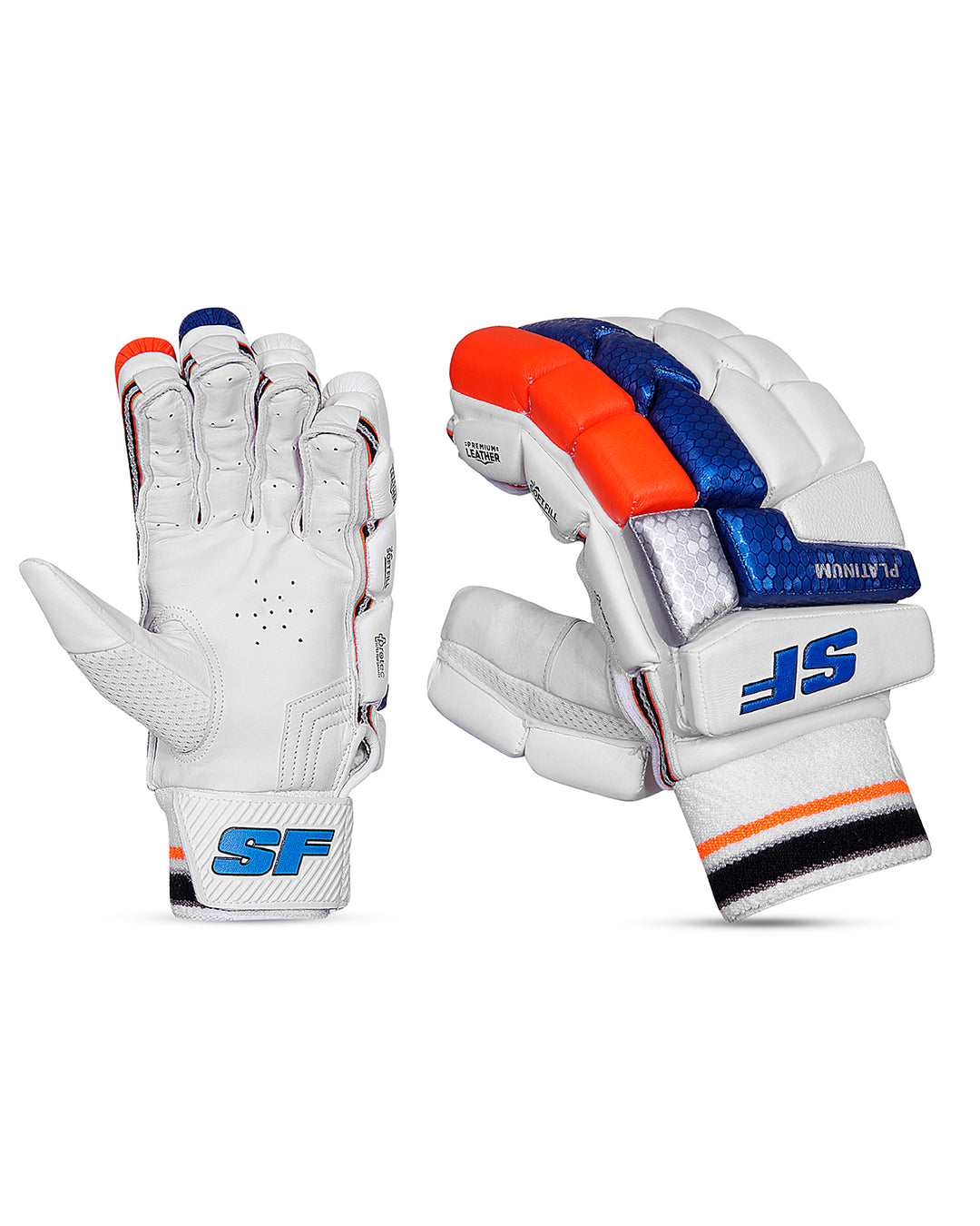 SF Platinum Cricket Batting Gloves - Adult