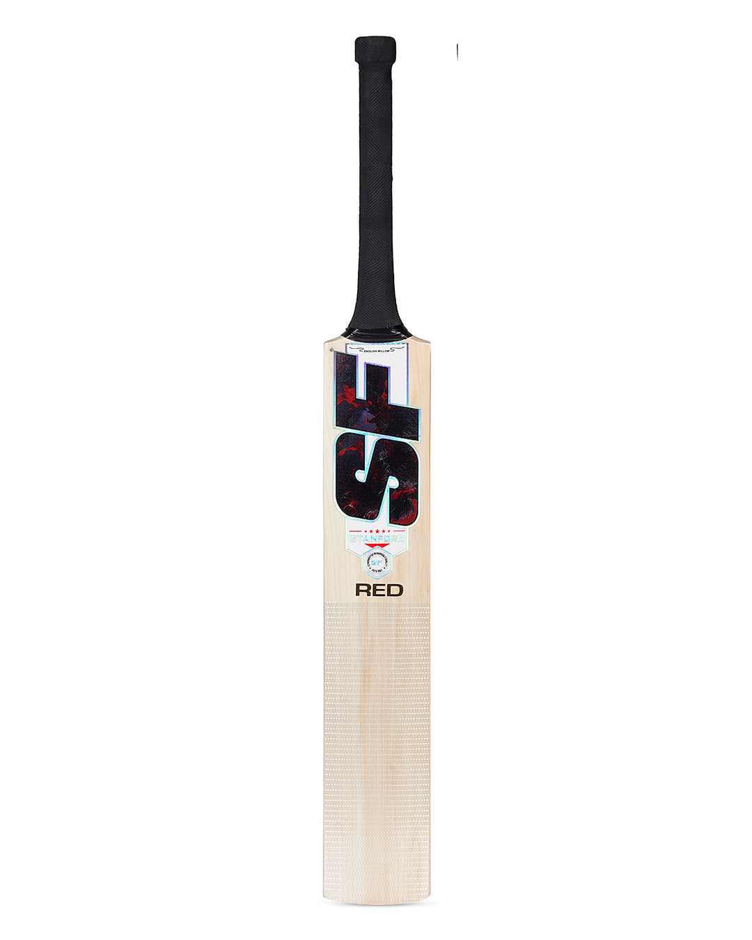 SF Red English Willow Cricket Bat - SH