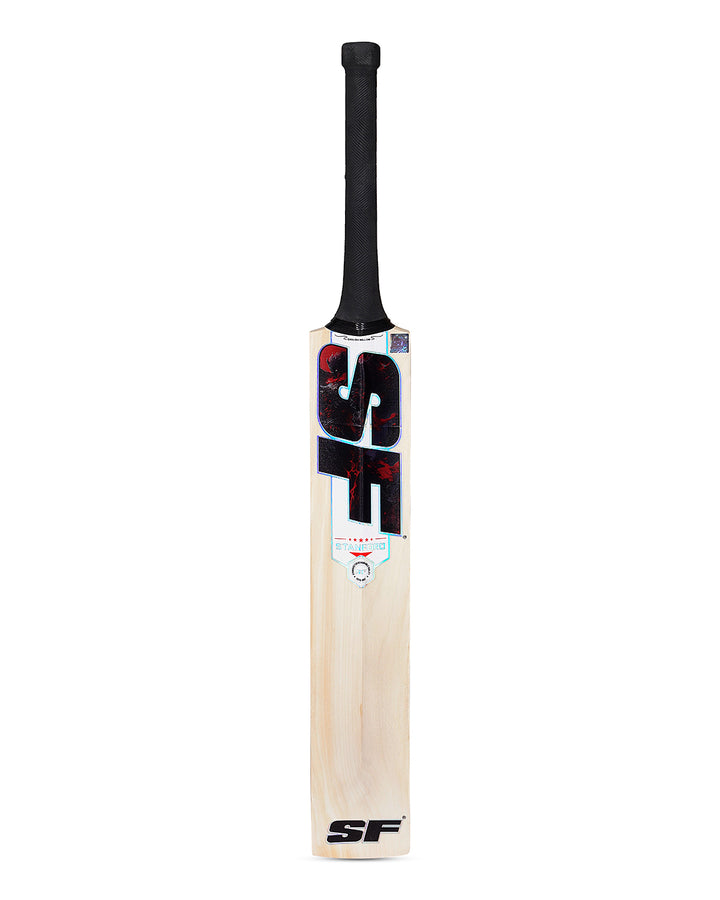 SF Red English Willow Cricket Bat - SH