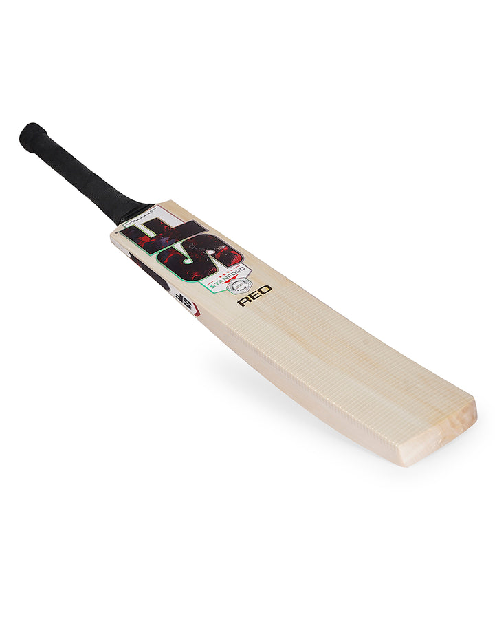 SF Red English Willow Cricket Bat - SH