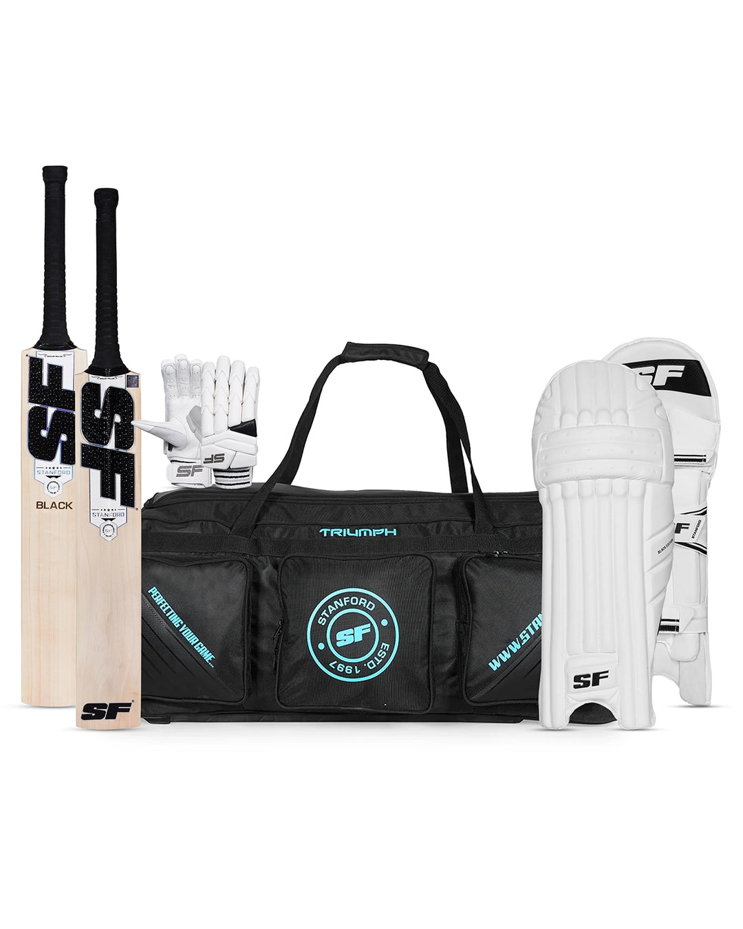 SF Black Cricket Bundle Kit - Senior
