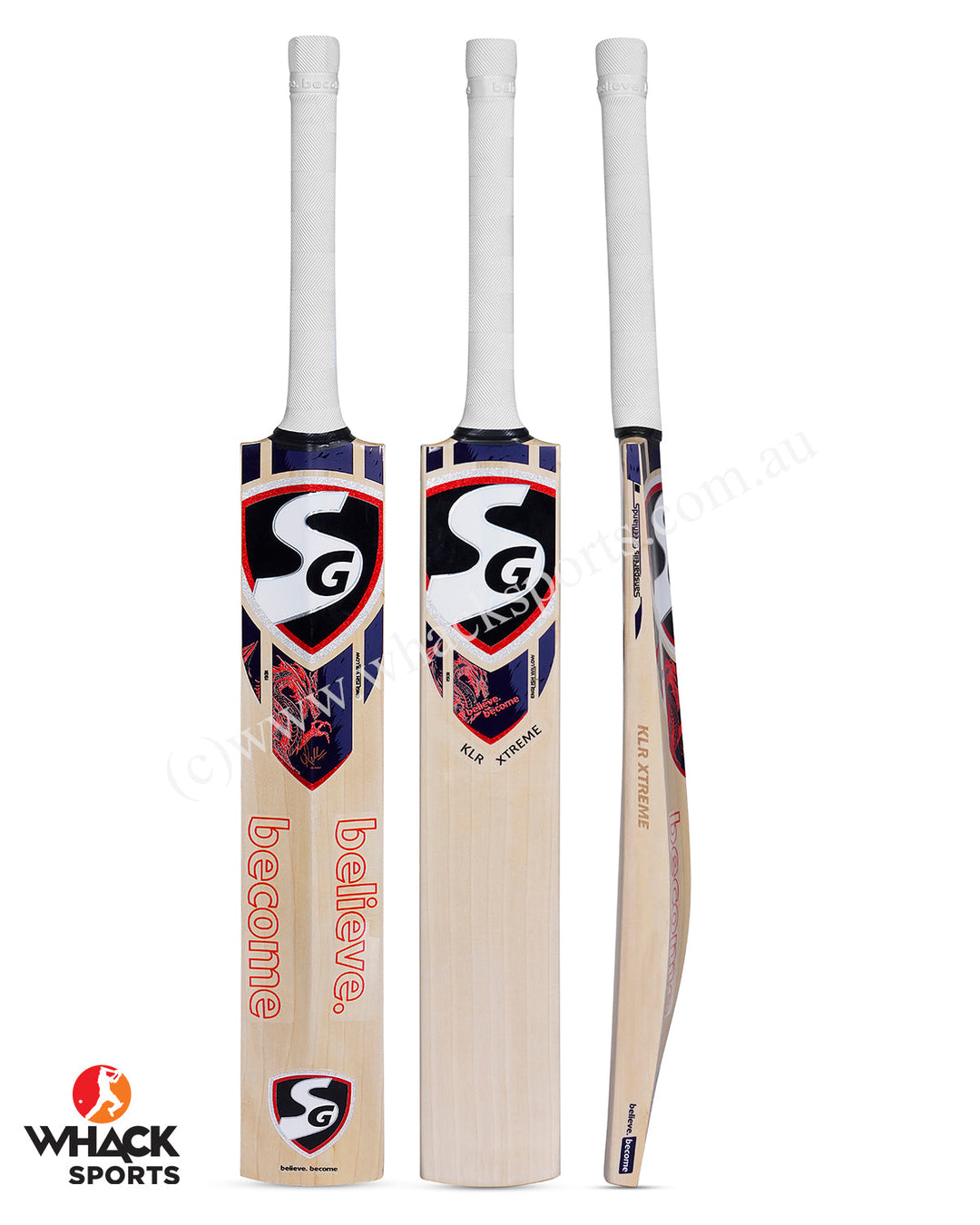 SG KLR Xtreme English Willow Cricket Bat - SH
