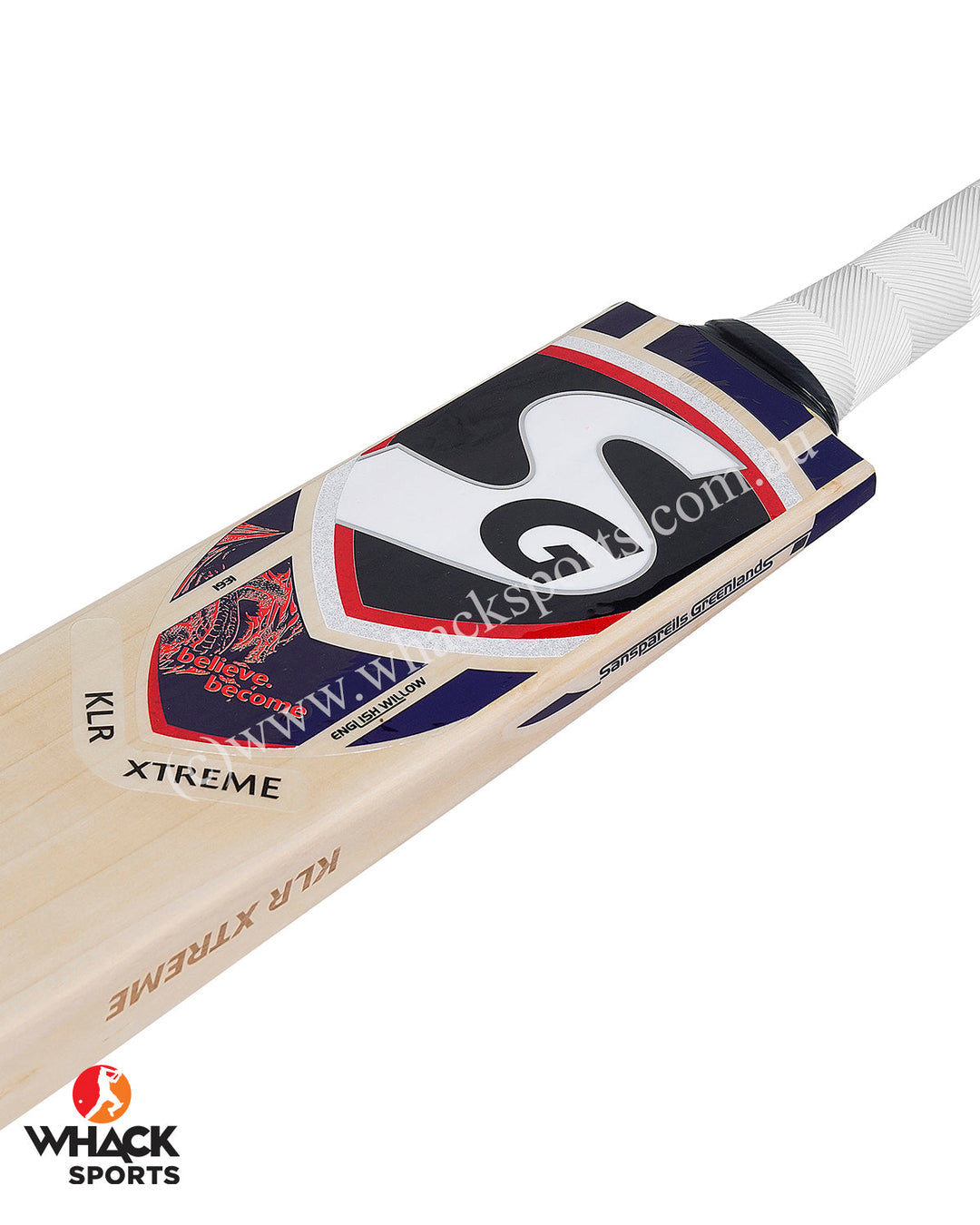 SG KLR Xtreme English Willow Cricket Bat - SH