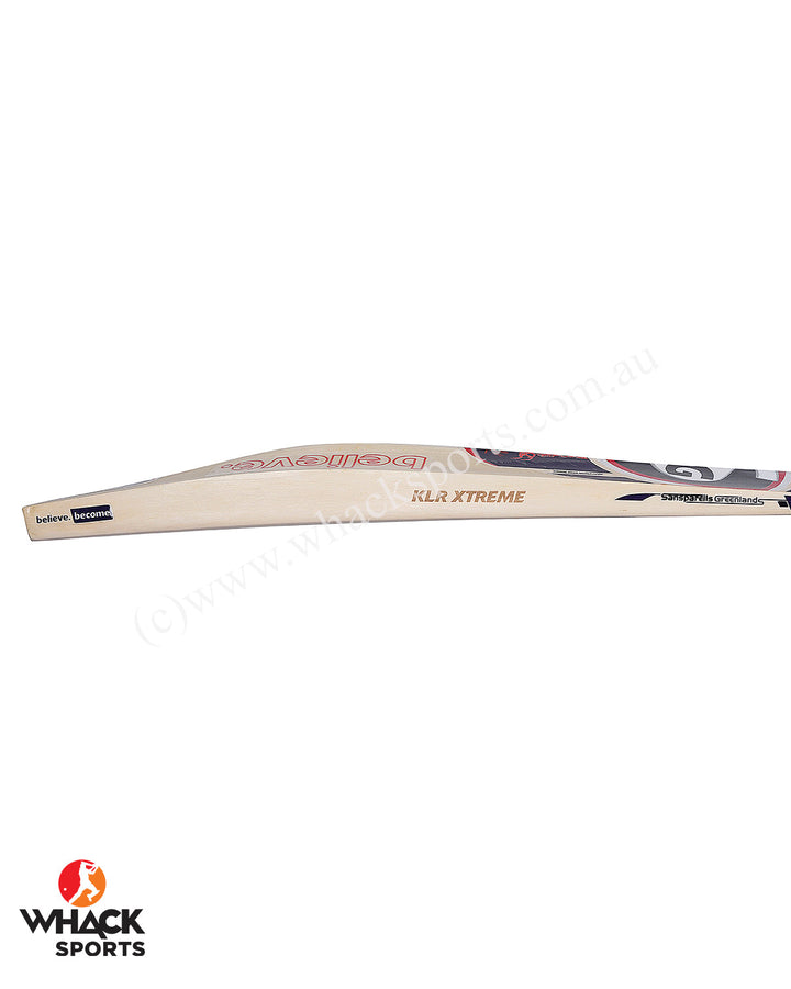 SG KLR Xtreme English Willow Cricket Bat - SH