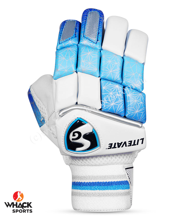 SG Litevate Cricket Batting Gloves - Boys/Junior