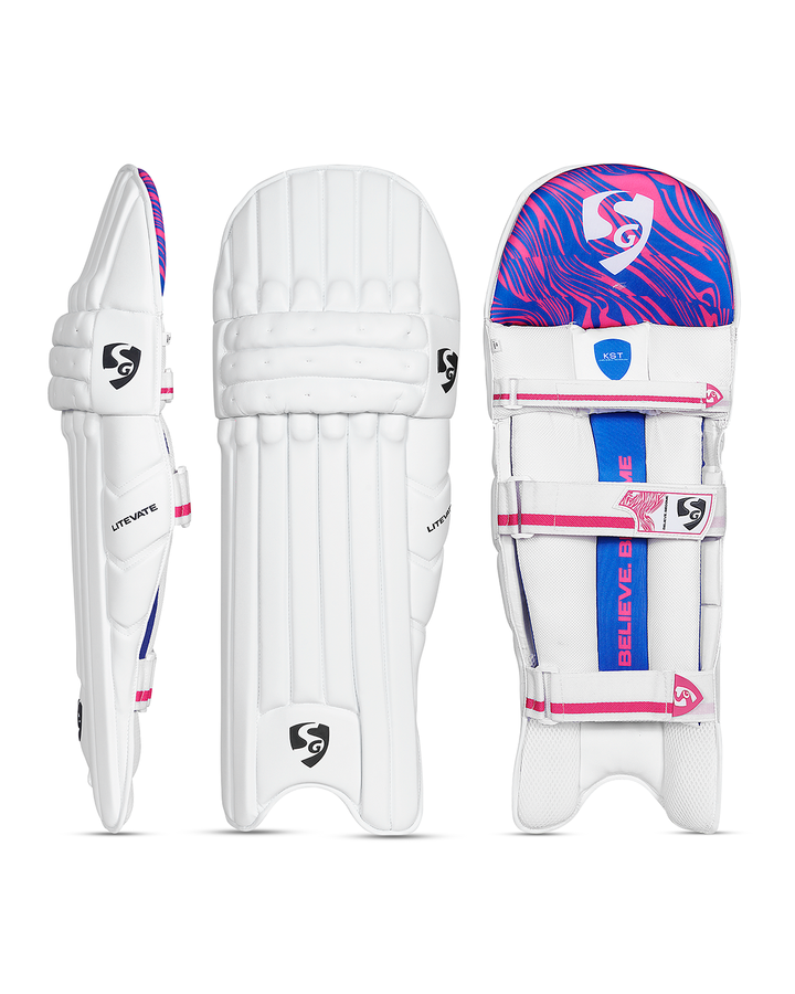 SG Litevate Cricket Batting Pads - Junior