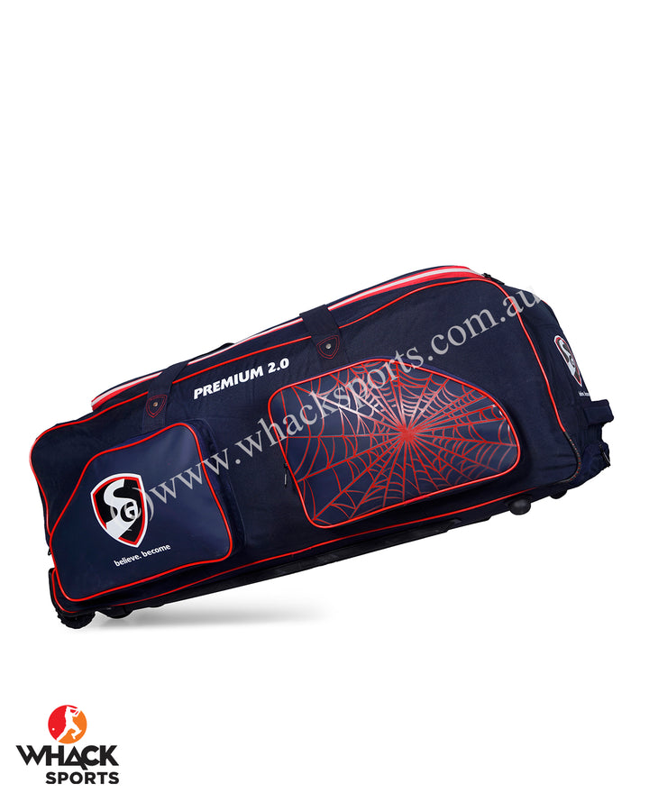 SG RP Premium 2.0 Cricket Kit Bag - Wheelie - Large