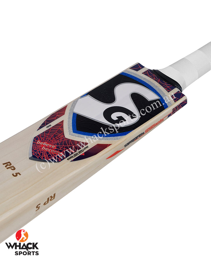 SG RP 5 English Willow Cricket Bat - SH (2025)