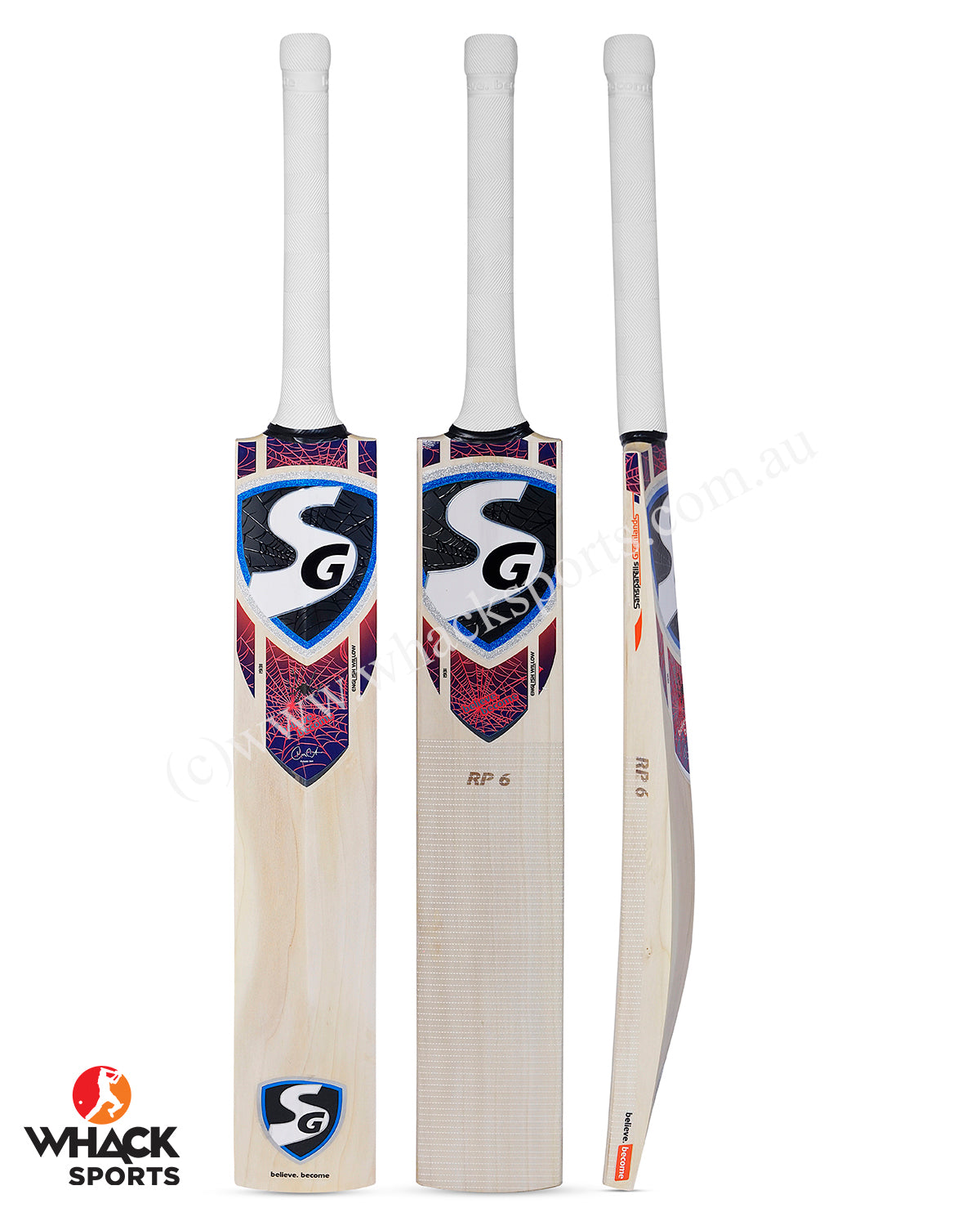 SG RP 6 English Willow Cricket Bat - Senior LB – WHACK Sports
