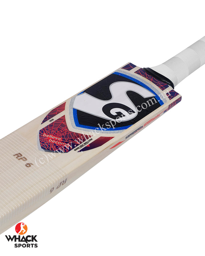 SG RP 6 English Willow Cricket Bat - SH (2025)