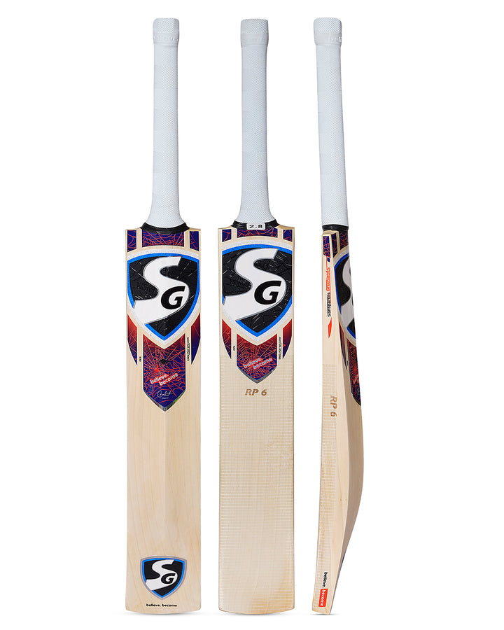SG RP 6 English Willow Cricket Bat - Youth/Harrow