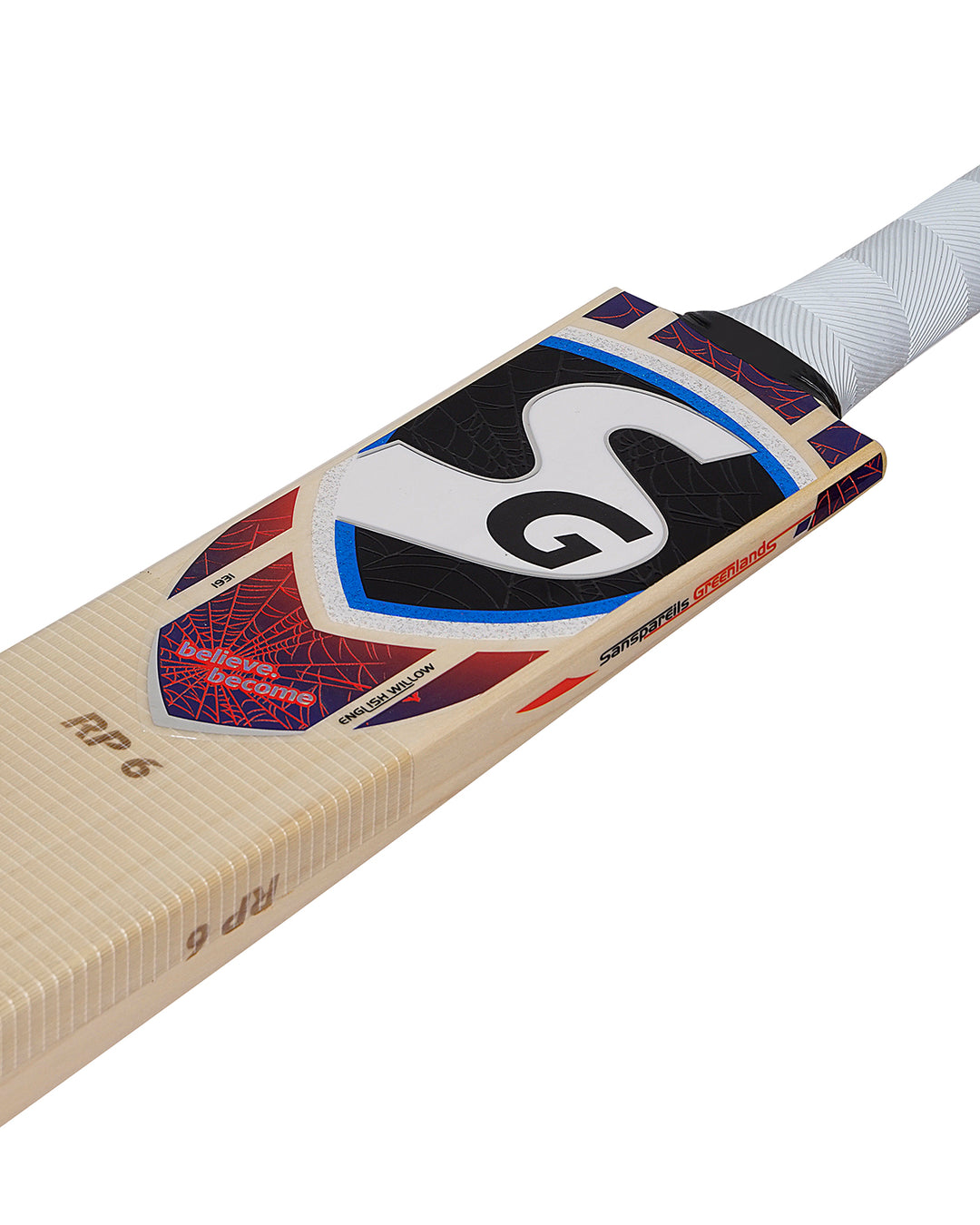 SG RP 6 English Willow Cricket Bat - Youth/Harrow