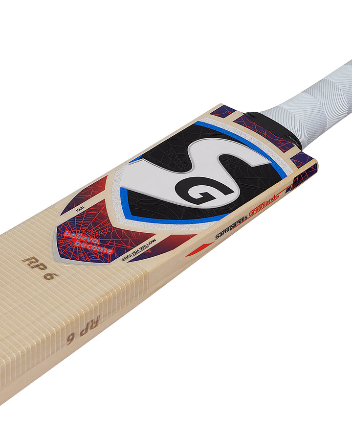 SG RP 6 English Willow Cricket Bat - Youth/Harrow