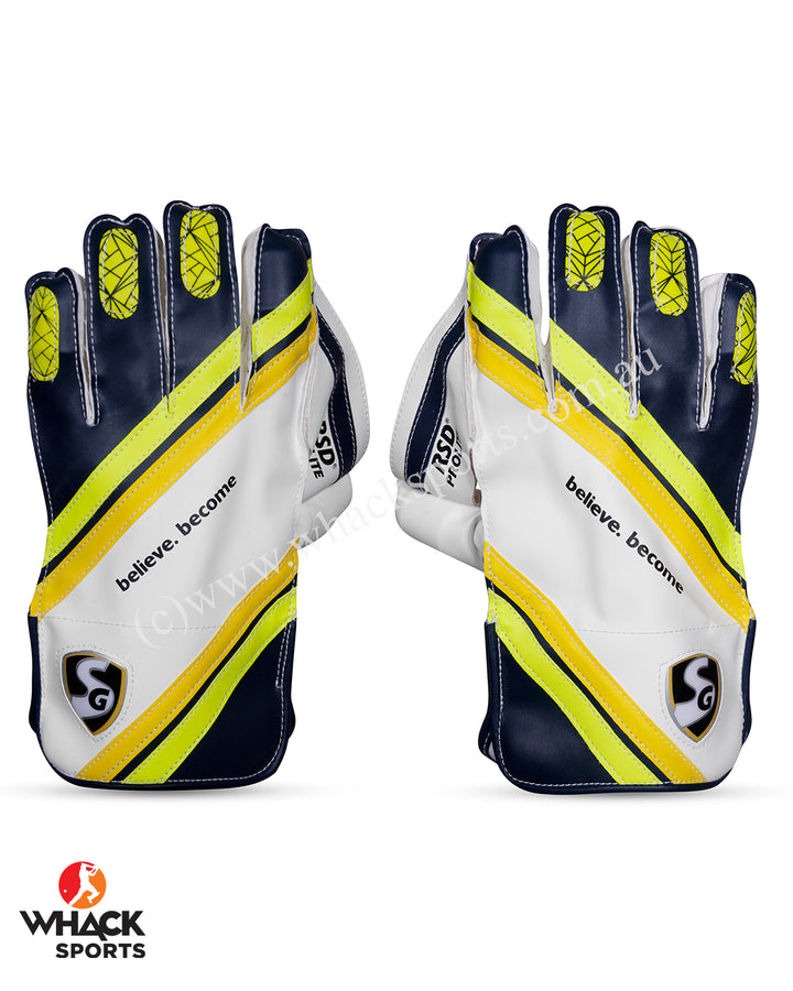SG RSD Prolite Cricket Cricket Keeping Gloves - Adult