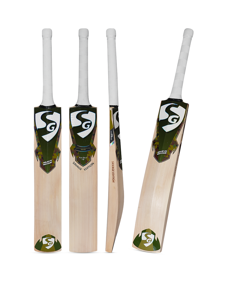 SG Savage Edition English Willow Cricket Bat - SH