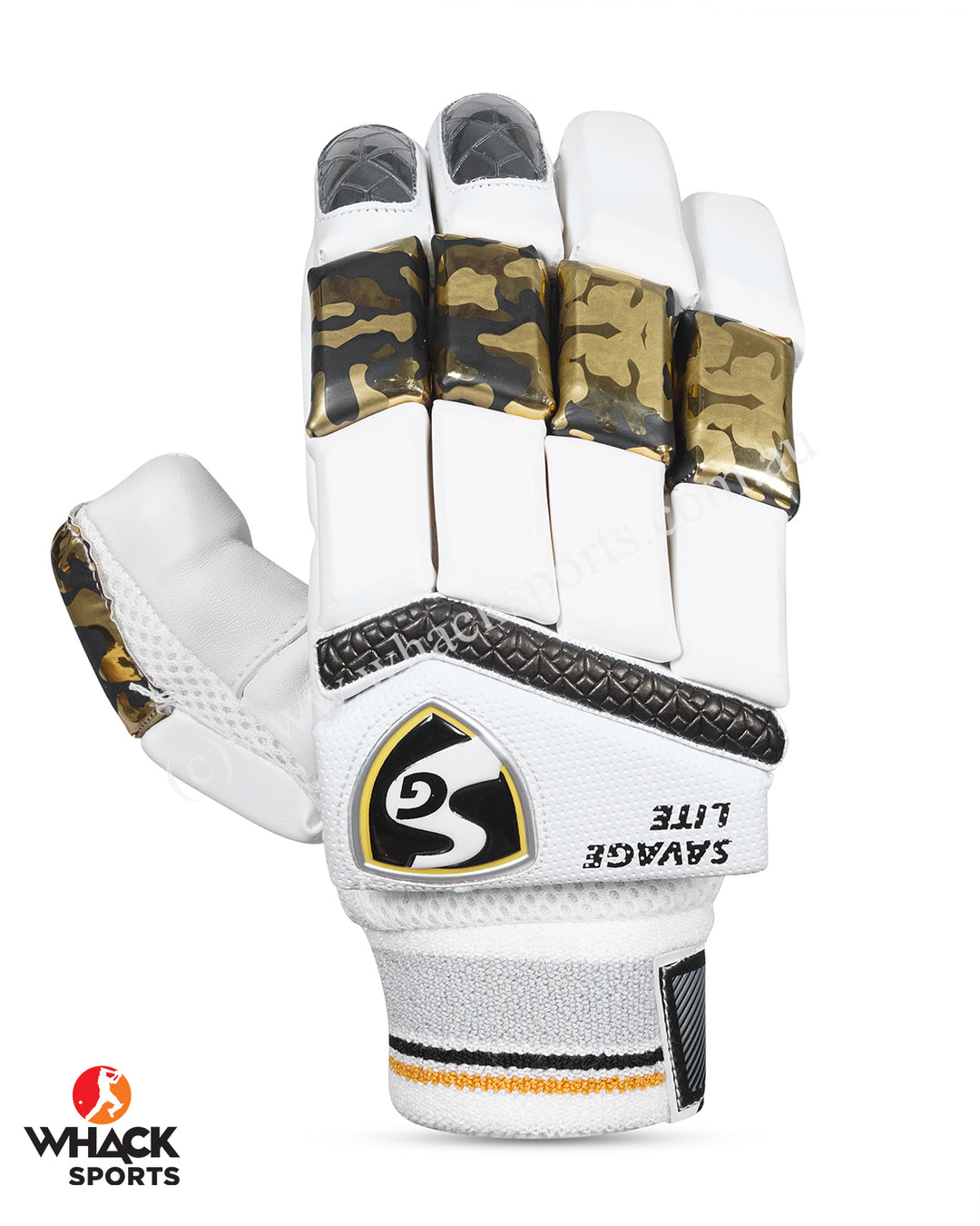 SG Savage Lite Cricket Batting Gloves - Adult