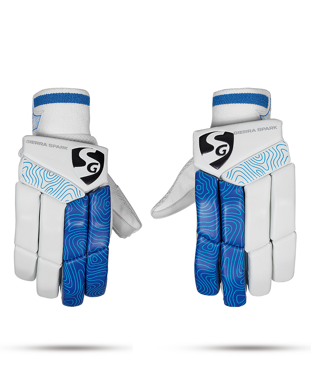 SG Sierra Spark Cricket Batting Gloves - Adult