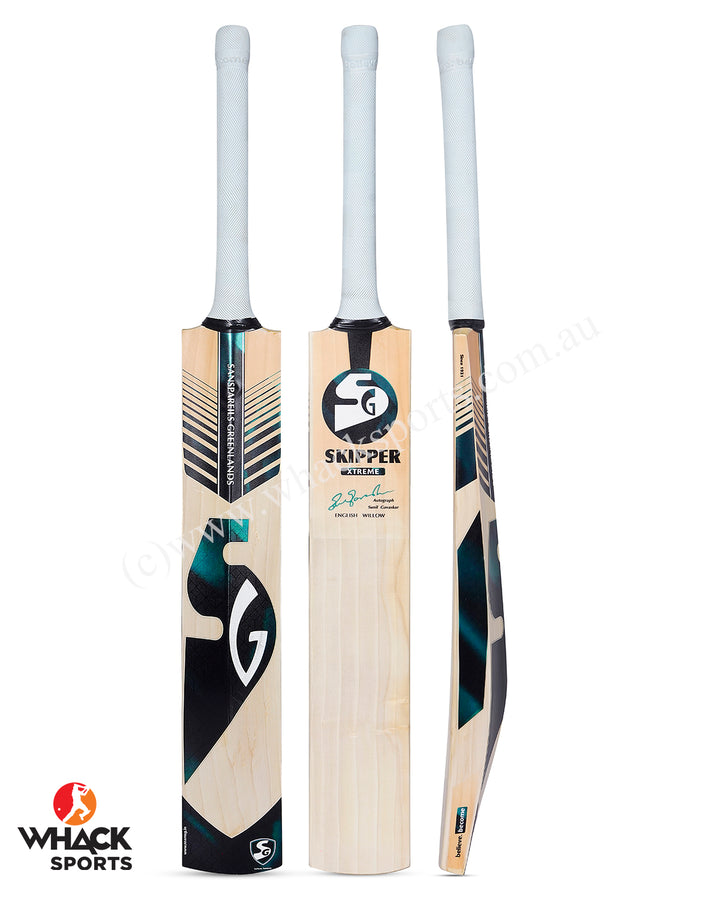 SG Skipper Xtreme English Willow Cricket Bat - SH