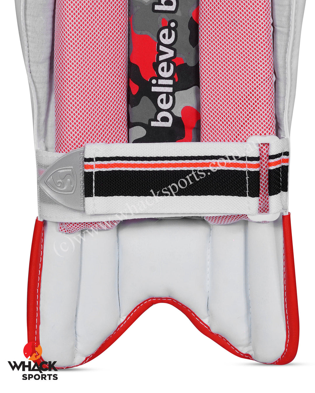 SG Super Test Cricket Keeping Pads - Adult