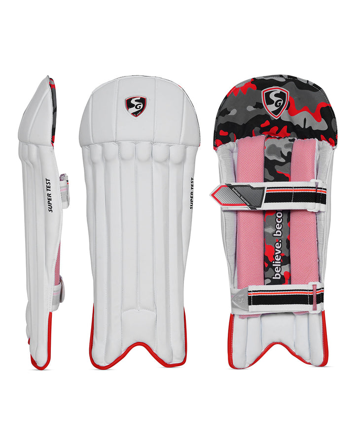 SG Super Test Cricket Keeping Pads - Adult