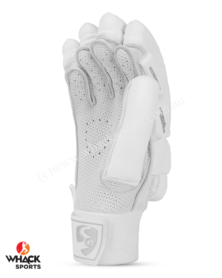 SG Test White Players Grade Batting Gloves - Adult