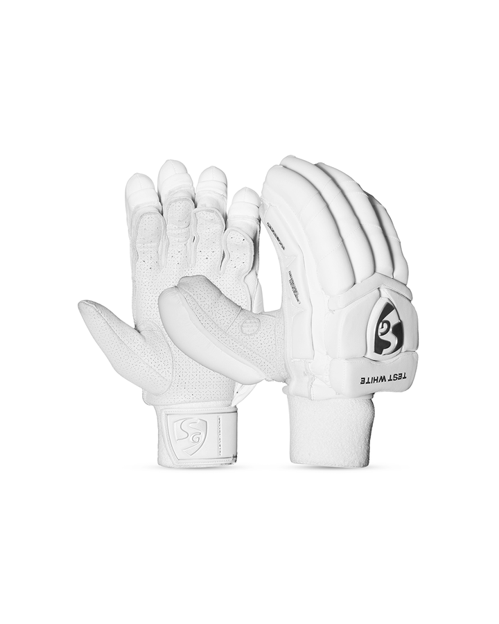 SG Test White Players Grade Batting Gloves - Adult