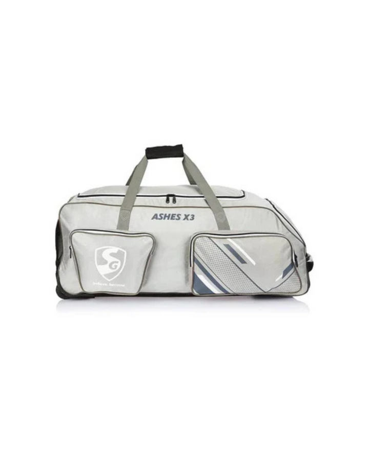 SG 22 Ashes X3 Cricket Kit Bag - Wheelie - Large