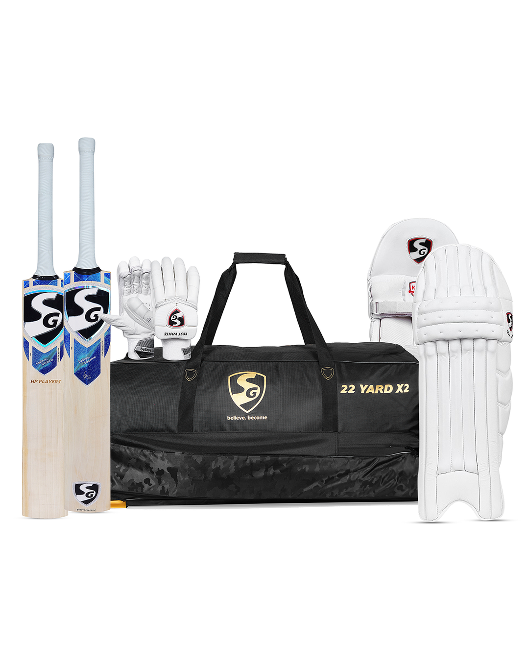 SG HP Players Player Grade Cricket Bundle Kit- Senior
