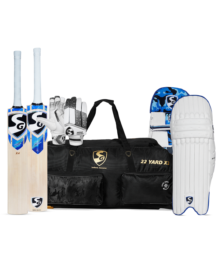 SG HP X4 Grade 3 Cricket Bundle Kit - Senior