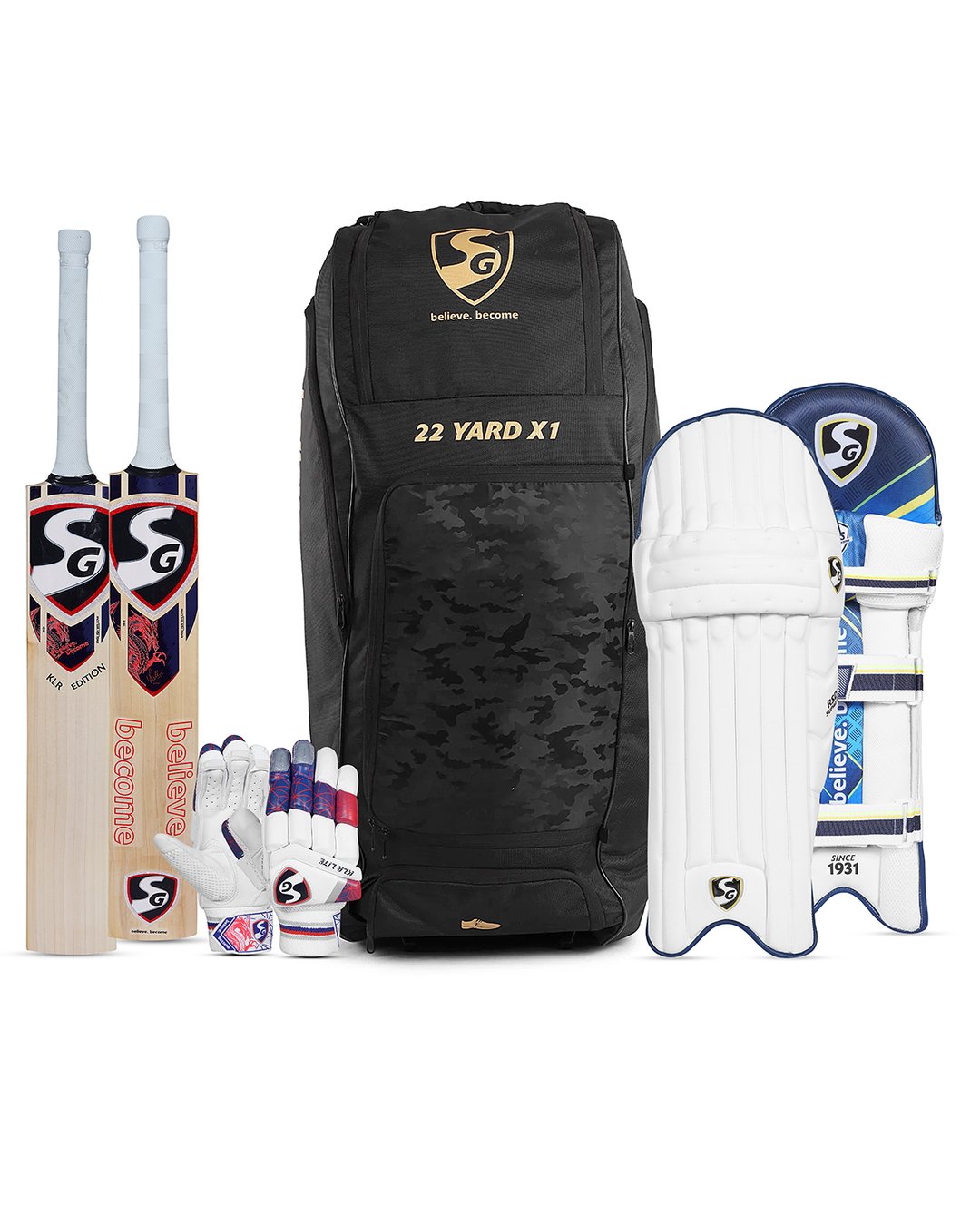 SG KLR Edition Grade 1 Cricket Bundle Kit - Senior