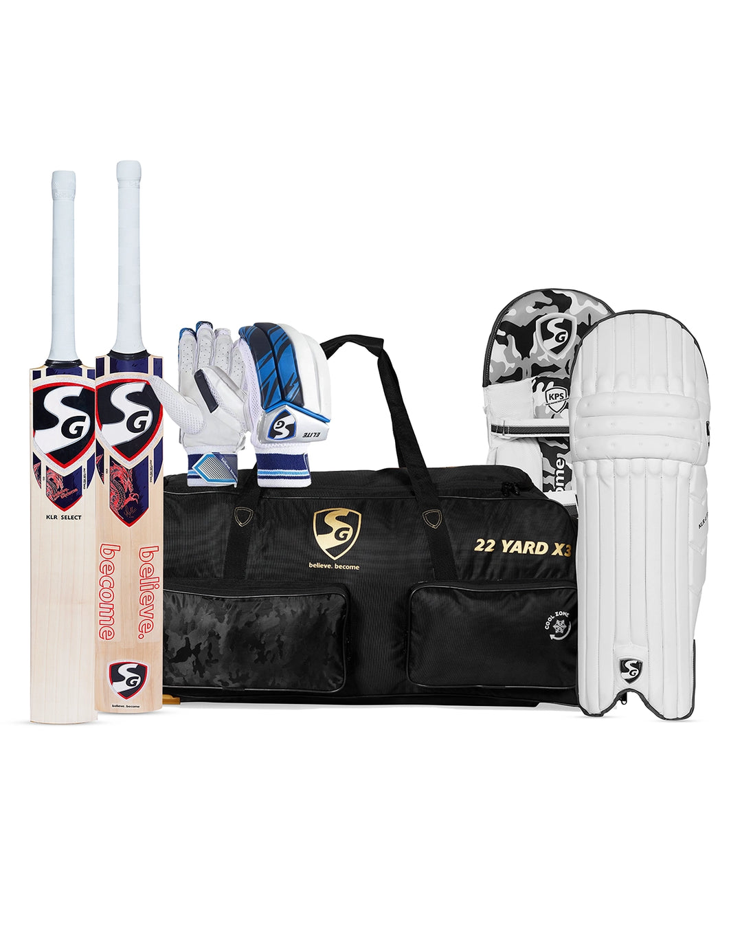 SG KLR Select Cricket Bundle Kit - Senior