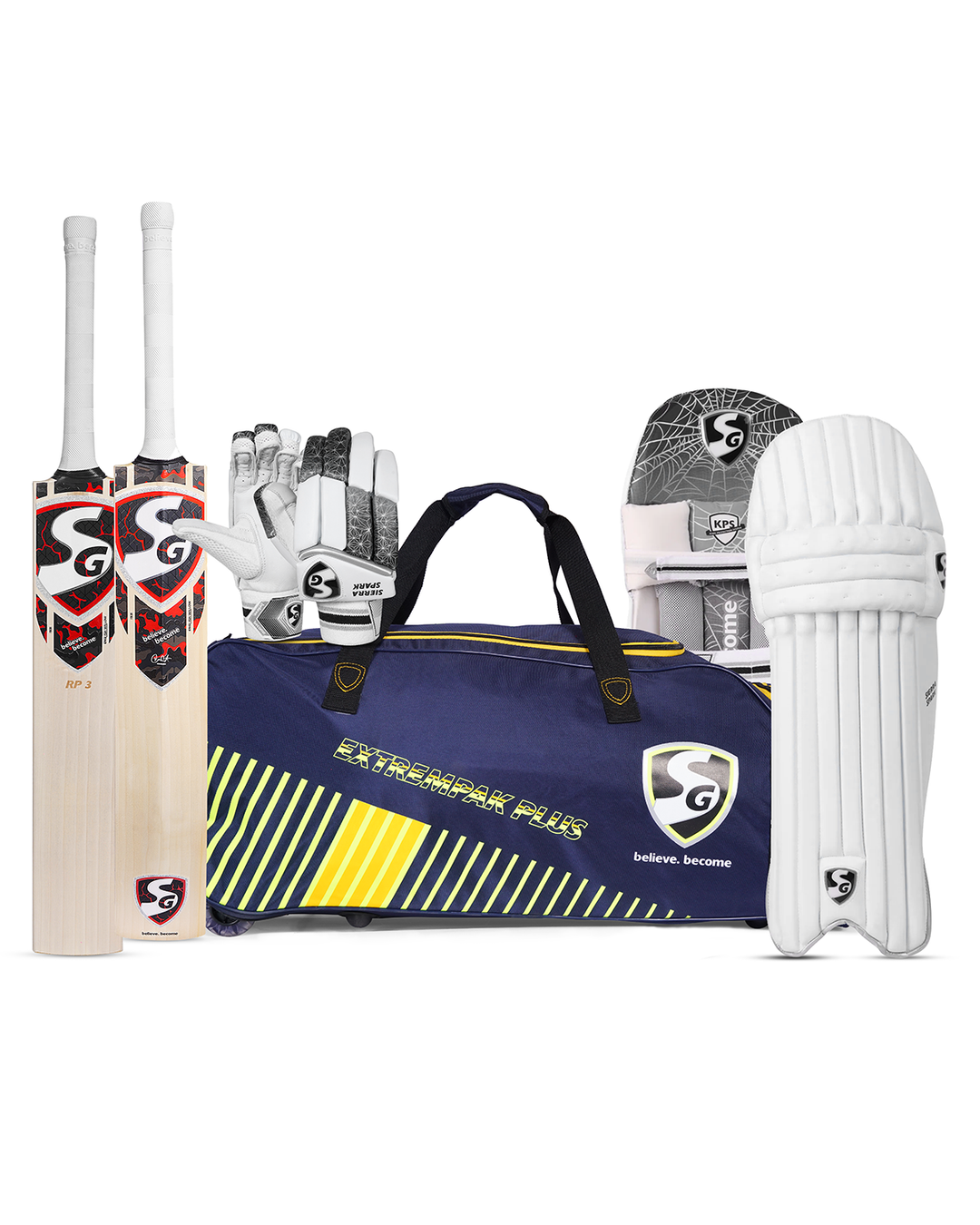 SG RP 3 Grade 1 Cricket Bundle Kit - Youth/Harrow