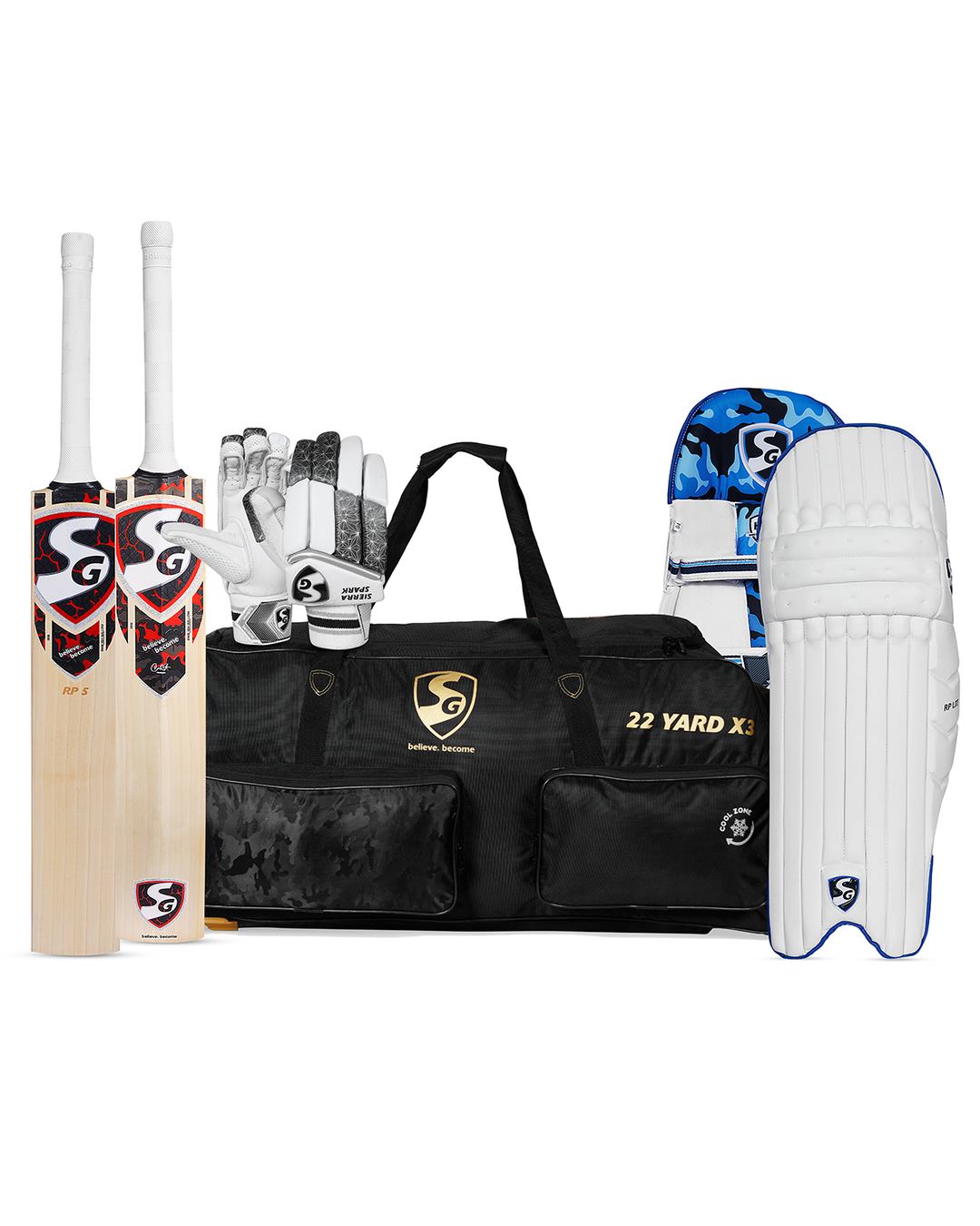 SG RP 5 Grade 3 Cricket Bundle Kit - Senior