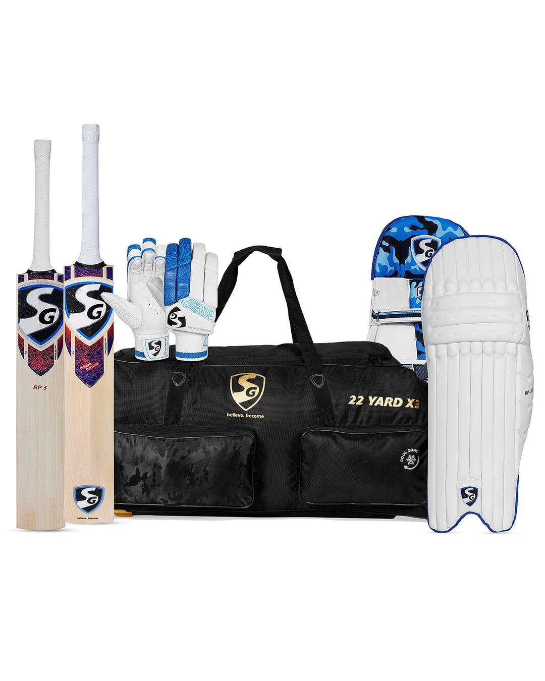 SG RP 5 Cricket Bundle Kit - Senior