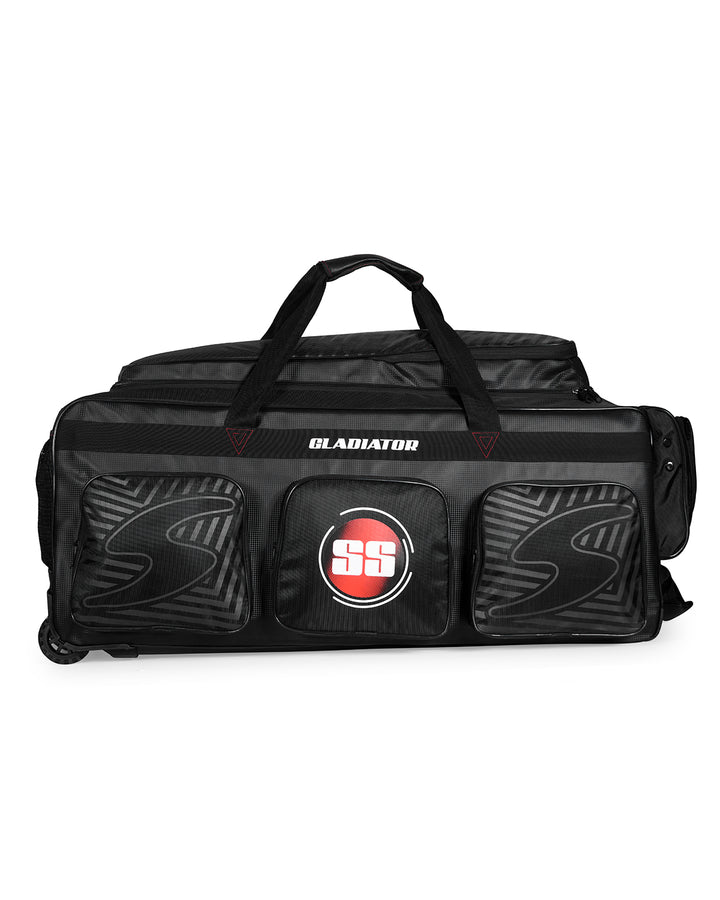 SS Gladiator Cricket Kit Bag - Wheelie - Extra Large