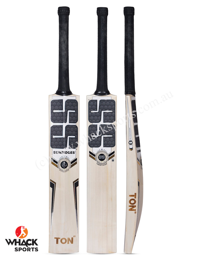 SS Heritage English Willow Cricket Bat - Senior LB