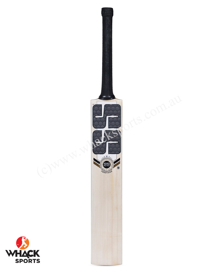 SS Heritage English Willow Cricket Bat - Senior LB