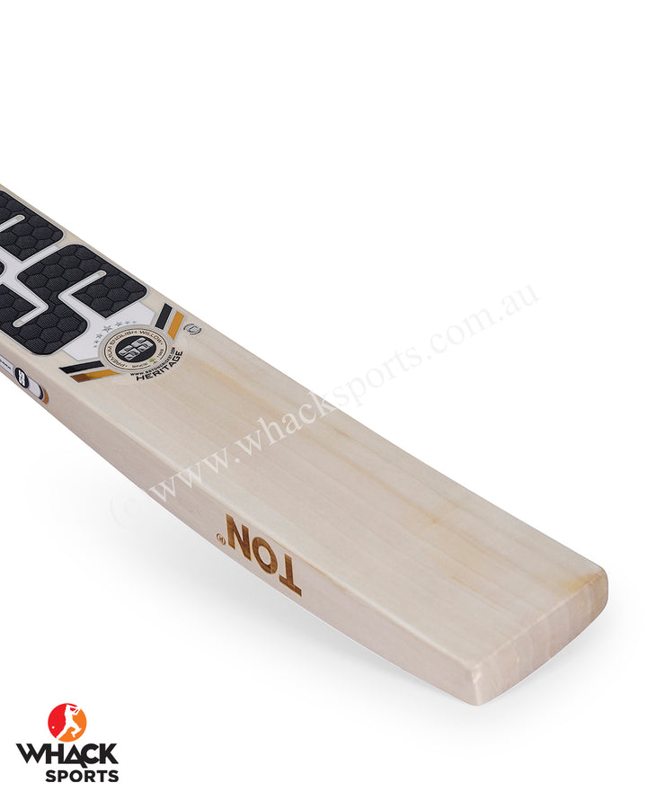 SS Heritage English Willow Cricket Bat - Senior LB