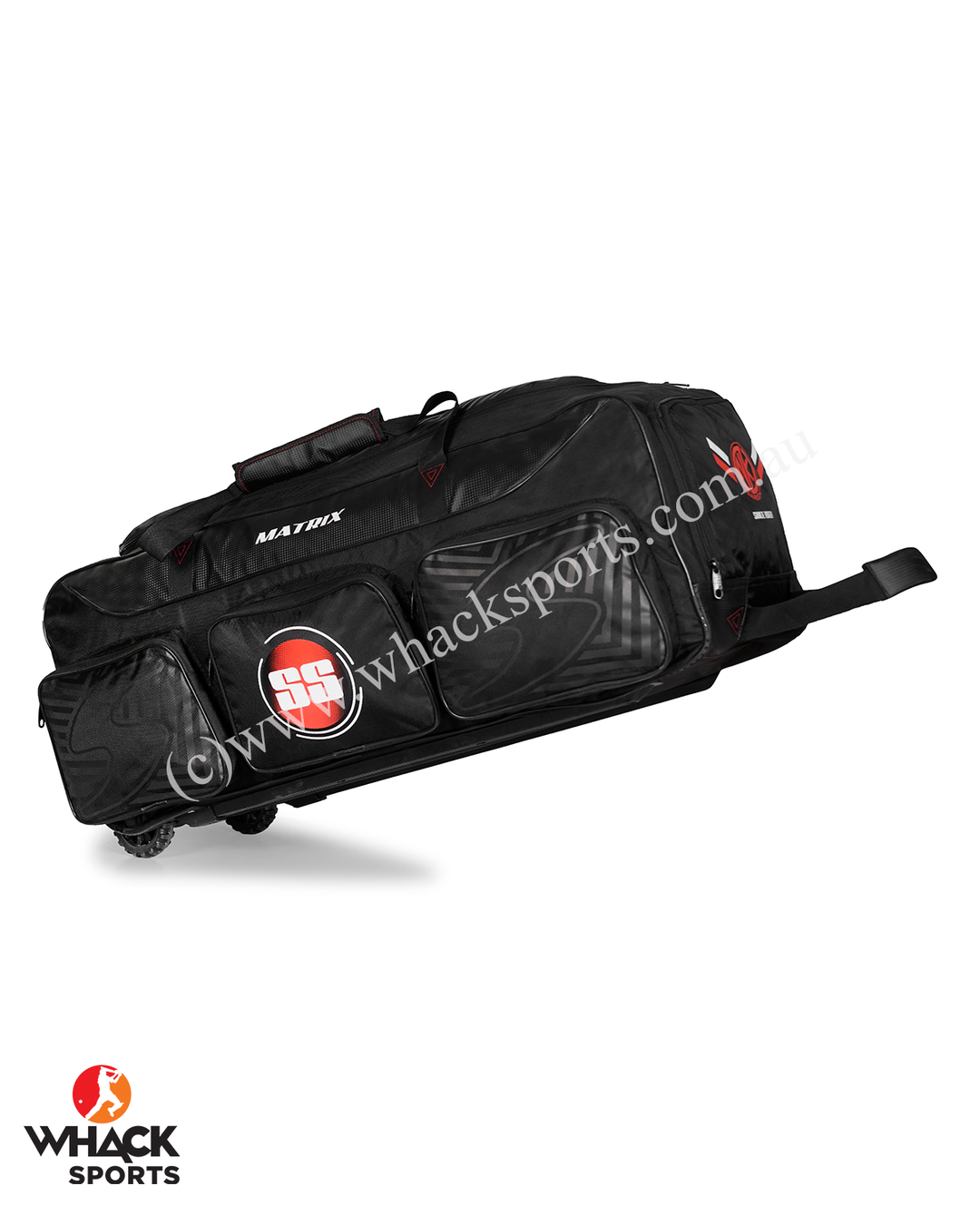 SS Matrix Cricket Kit Bag - Wheelie - Large