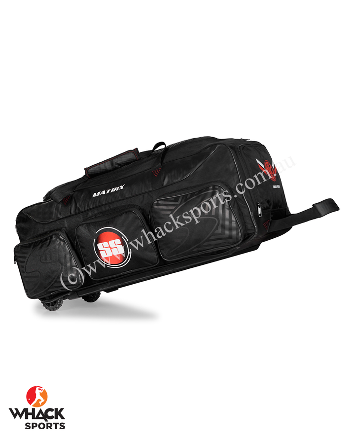 SS Matrix Cricket Kit Bag - Wheelie - Large