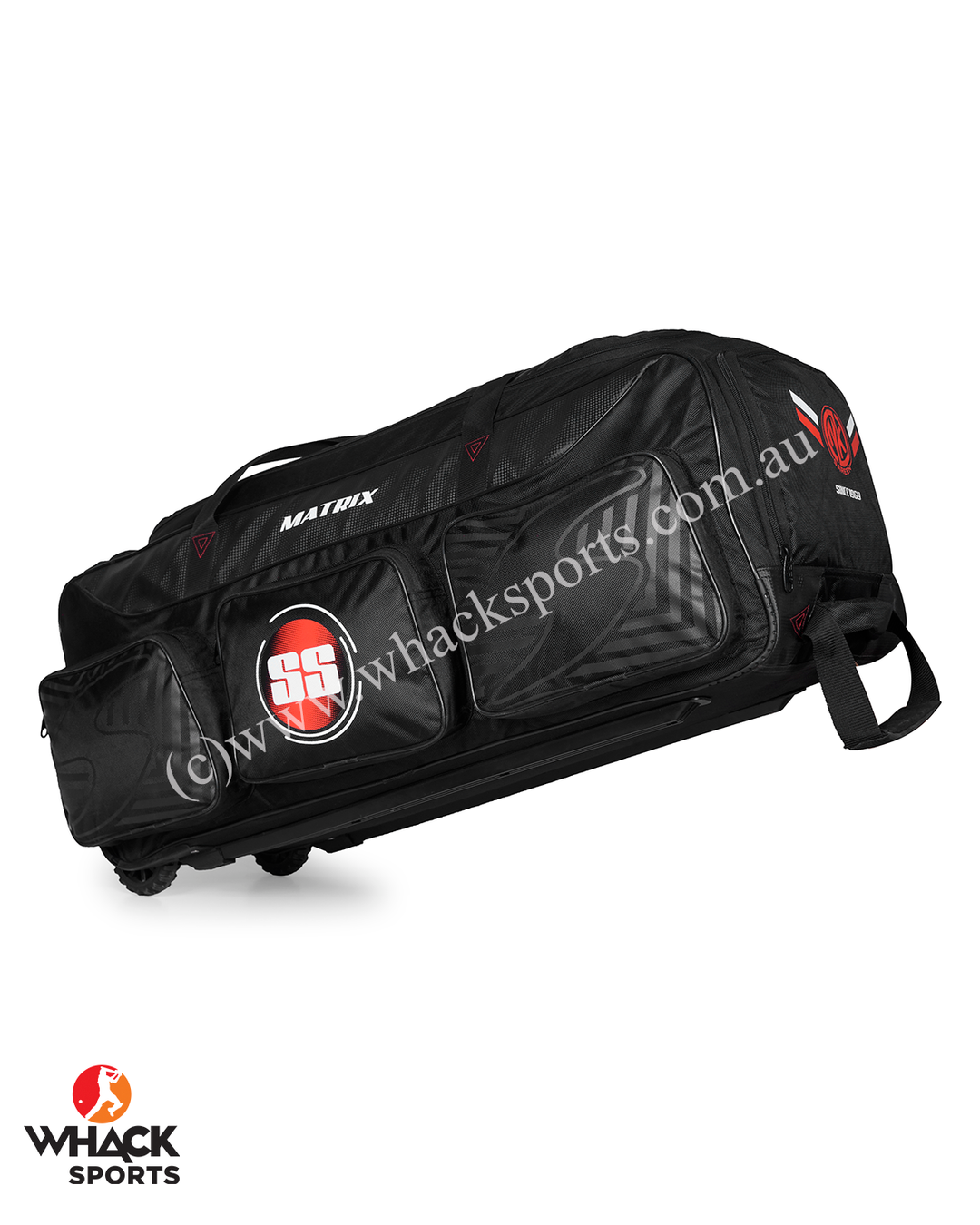 SS Matrix Cricket Kit Bag - Wheelie - Large