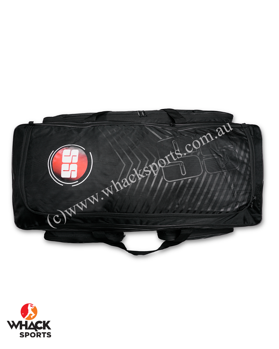 SS Maximus Cricket Kit Bag - Wheelie - Extra Large - Black