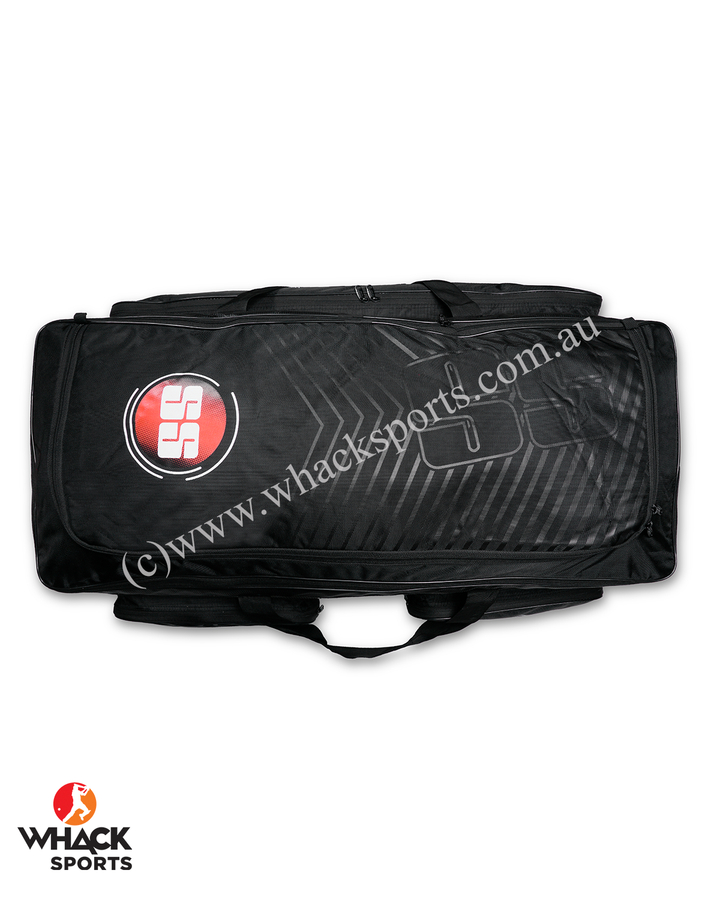 SS Maximus Cricket Kit Bag - Wheelie - Extra Large - Black
