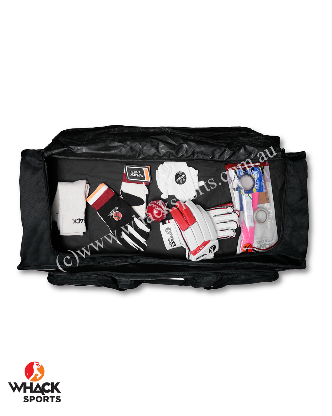 SS Maximus Cricket Kit Bag - Wheelie - Extra Large - Black