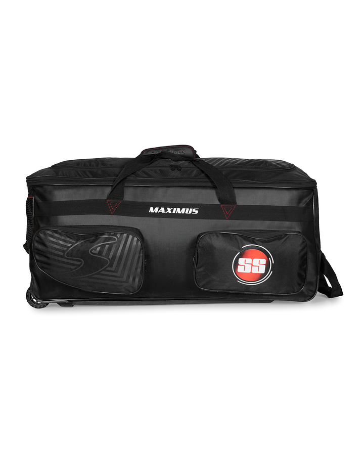 SS Maximus Cricket Kit Bag - Wheelie - Extra Large - Black
