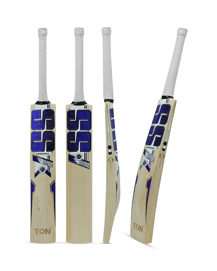 SS Sky 360 English Willow Cricket Bat - Boys/Junior