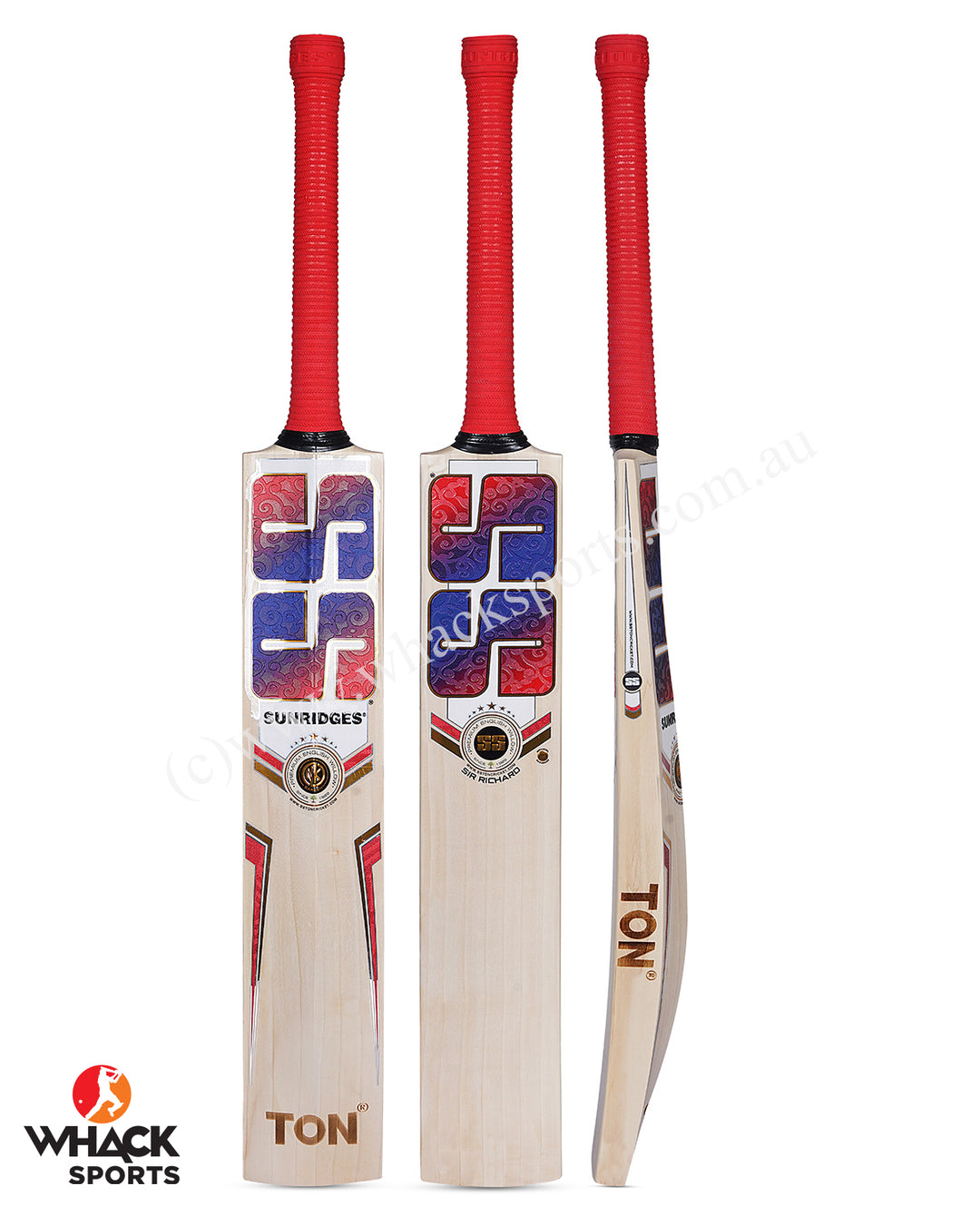 SS Sir Richards English Willow Cricket Bat - SH