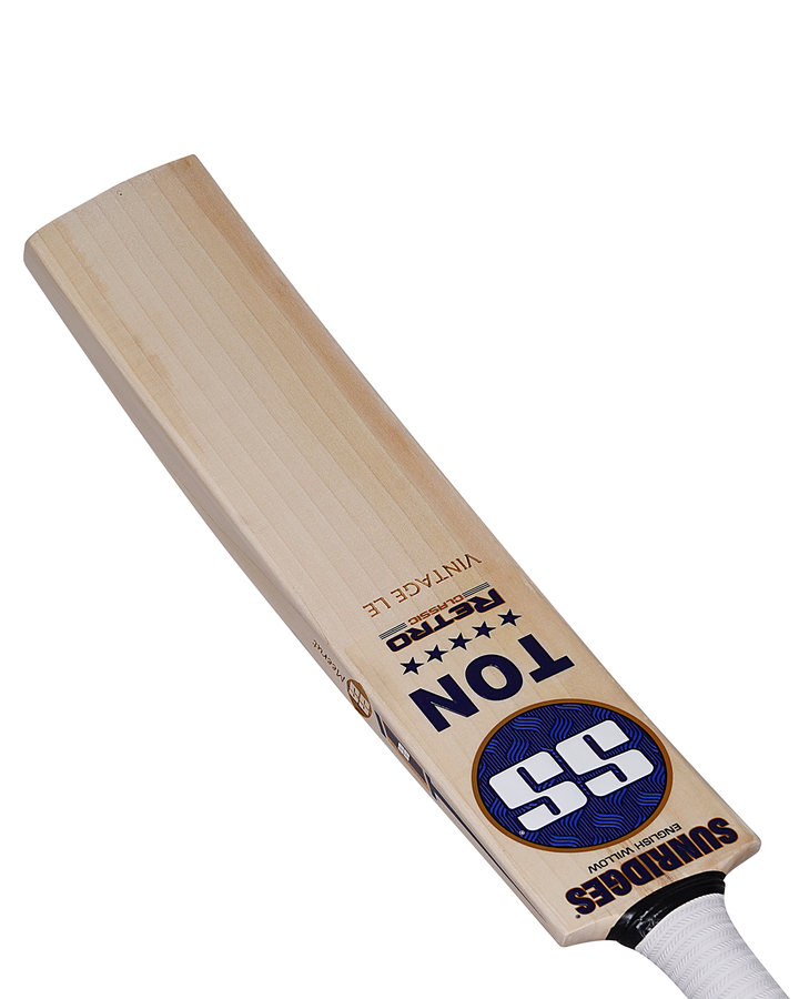 SS TON Retro Vintage Limited Edition English Willow Cricket Bat - SH