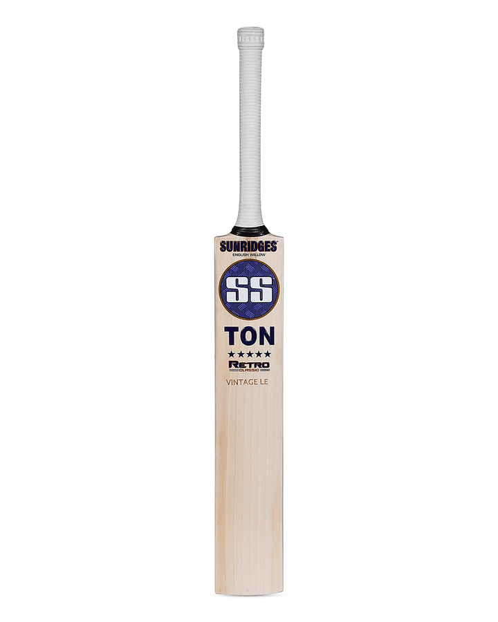 SS TON Retro Vintage Limited Edition English Willow Cricket Bat - SH